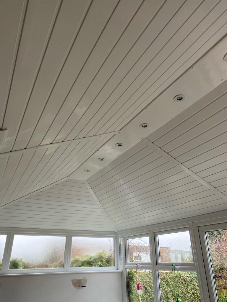 After conservatory insulation